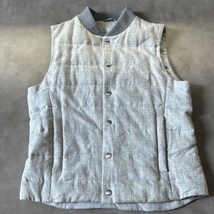 Suit Supply Quilted Vest Size Medium